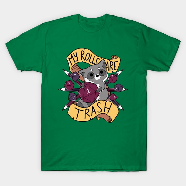 RPG Raccoon T-Shirt by TaylorRoss1